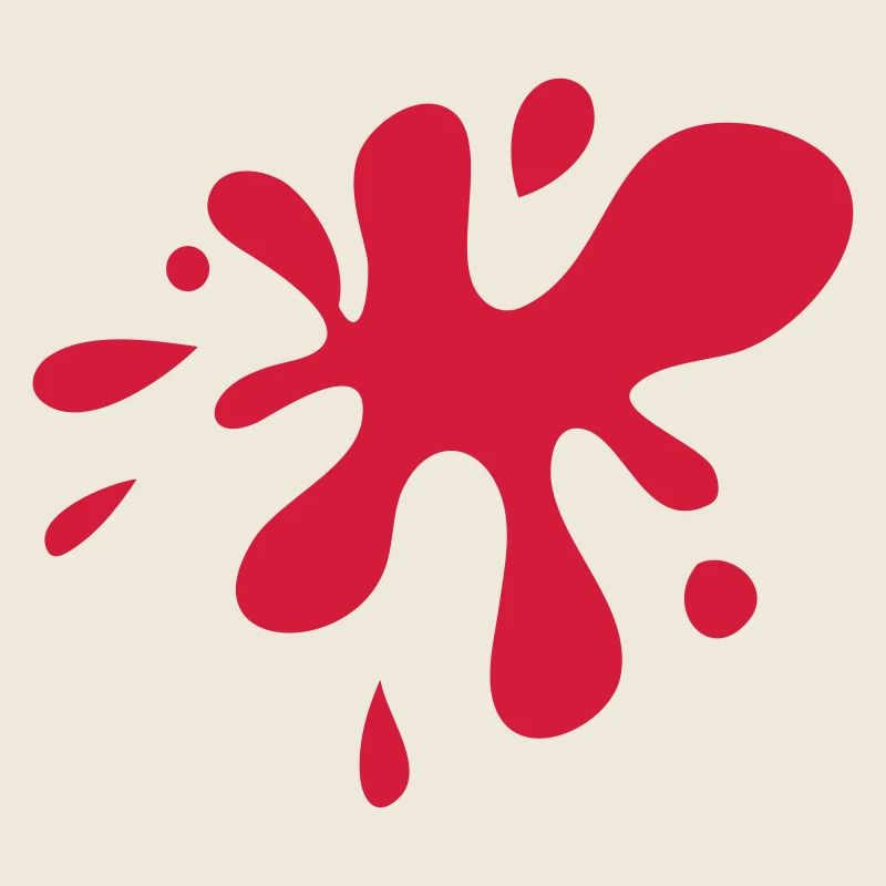 Red Paint Splash