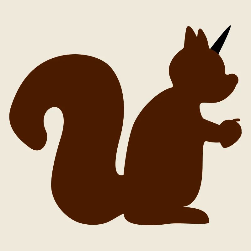Écureuil licorne