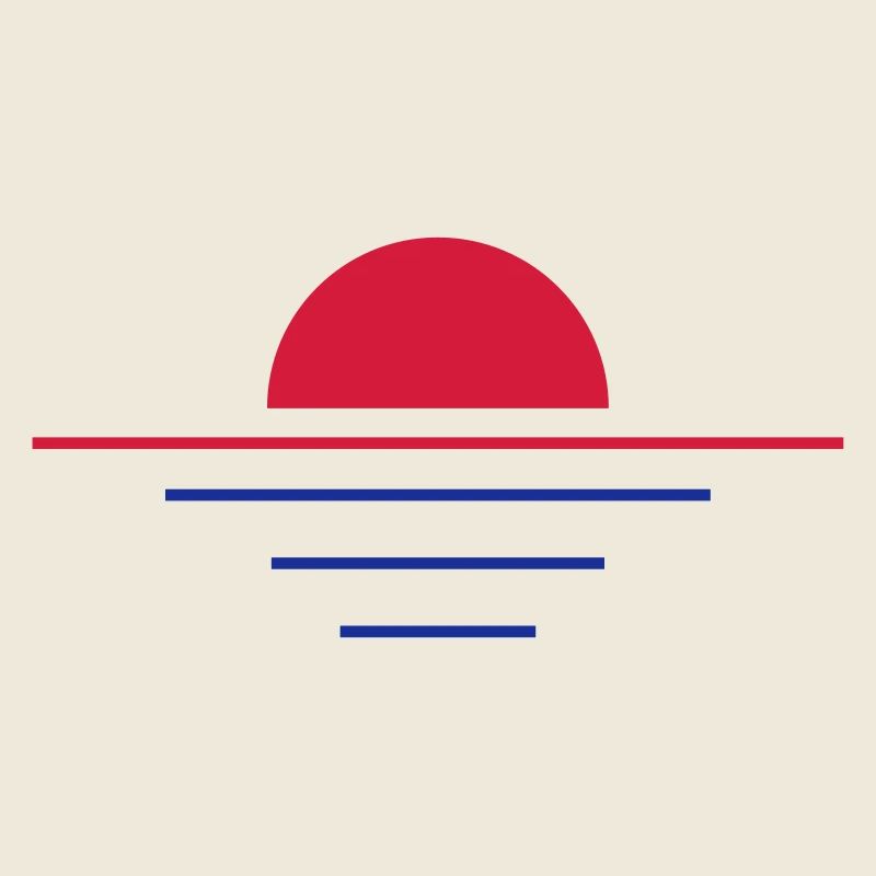 Le coucher du soleil