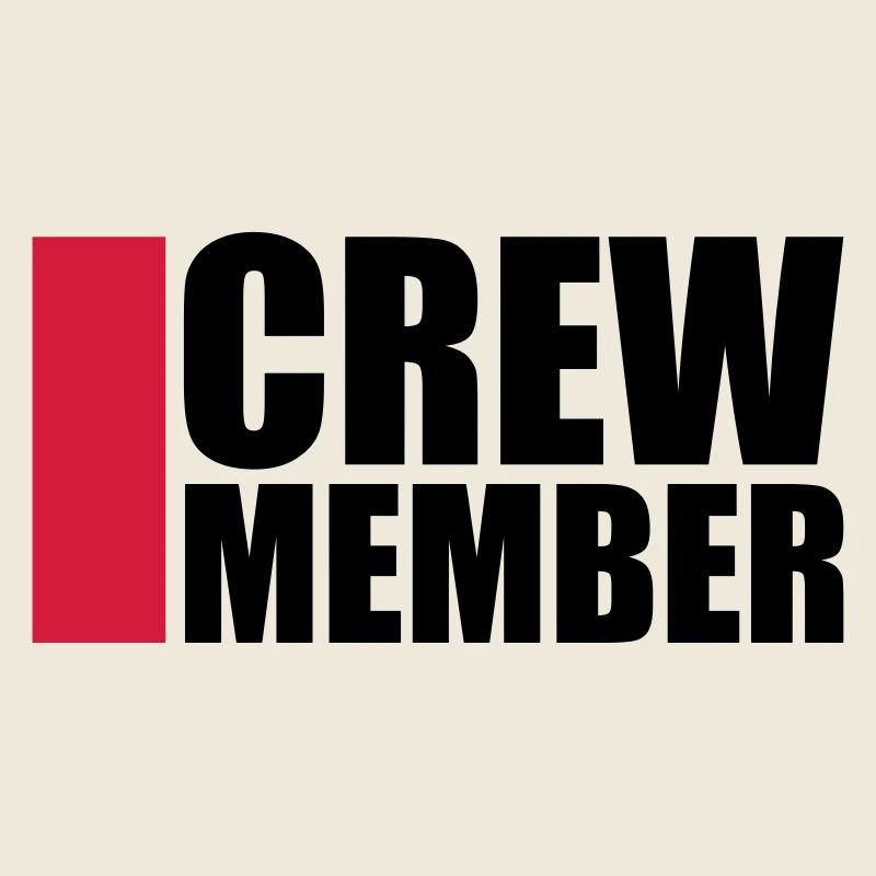 Cool Crew Member Logo-Design