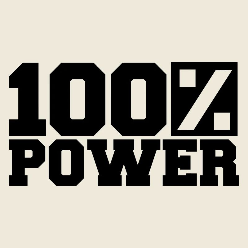 Logo 100% Power