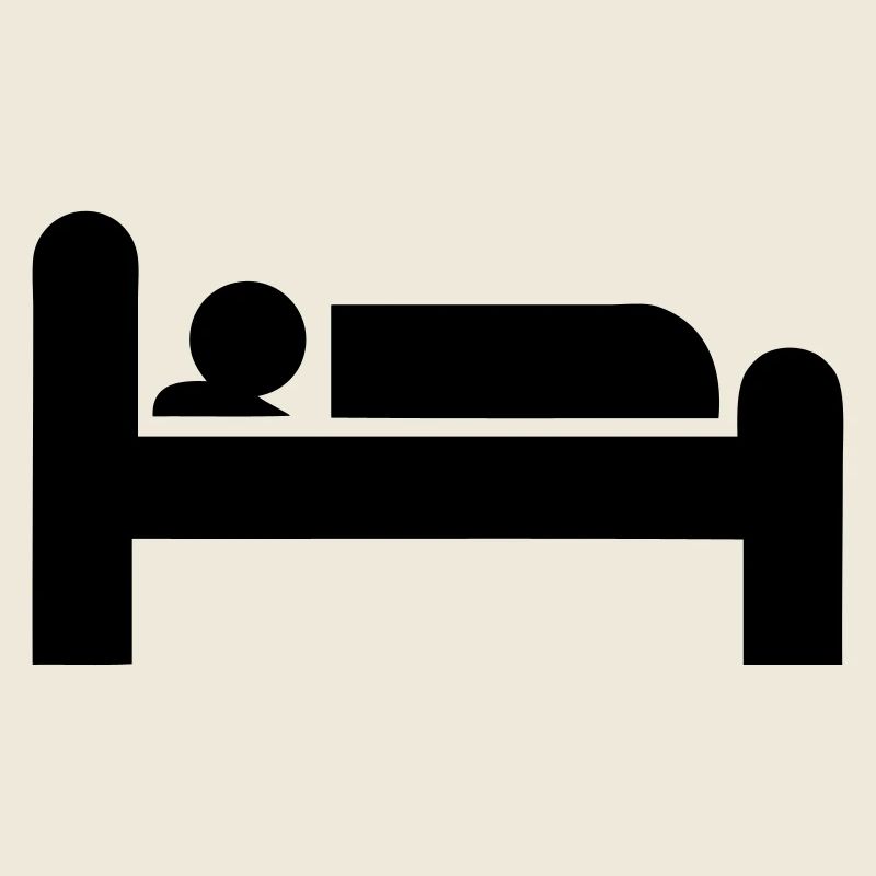 icon lit dormir dort