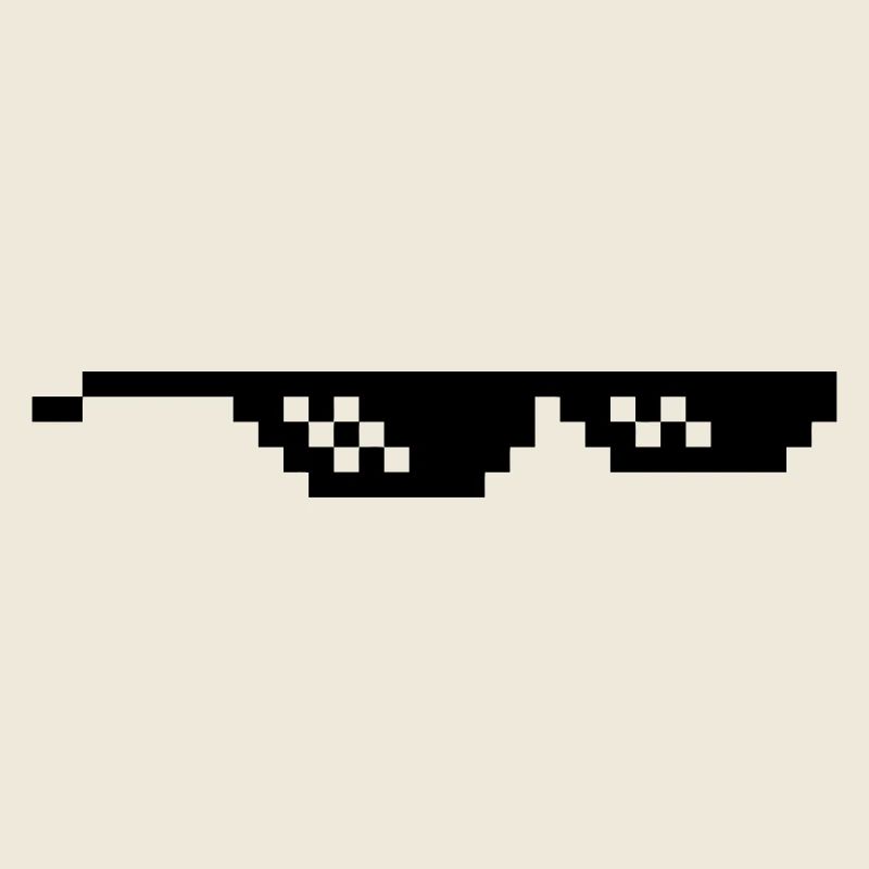 Brille Pixel Internet Meme Spaß