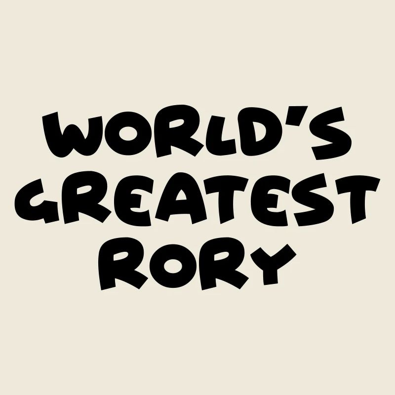 worlds greatest rory name