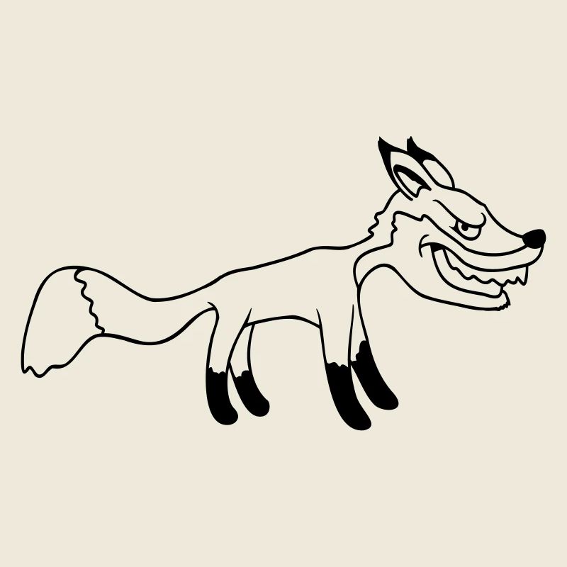 Fox, Evil Eye, , Red Fox, Wild Animal