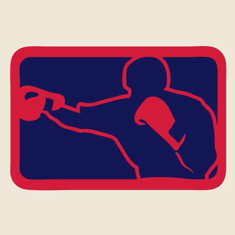 boxe boxing boxen americaine logo5