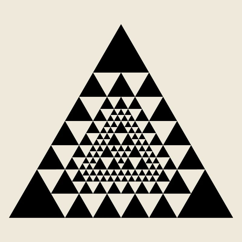 aztec inca mayan triangle design