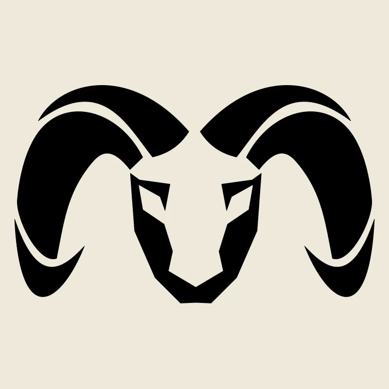 Simple & cool ram mask