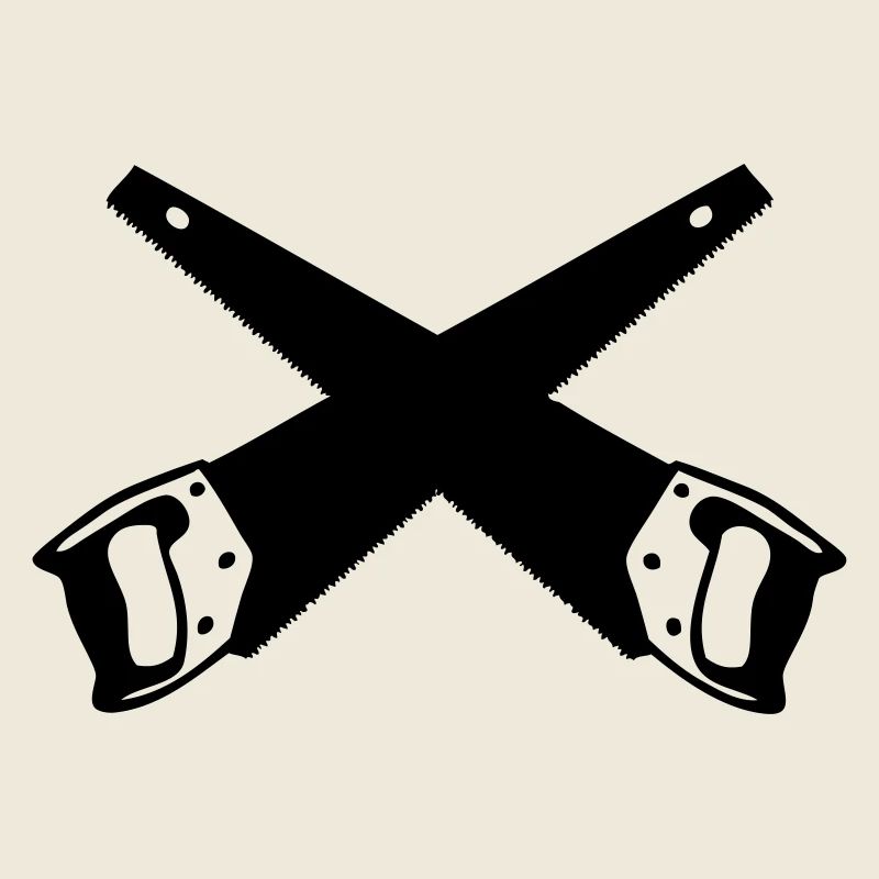 Handwerker Säge