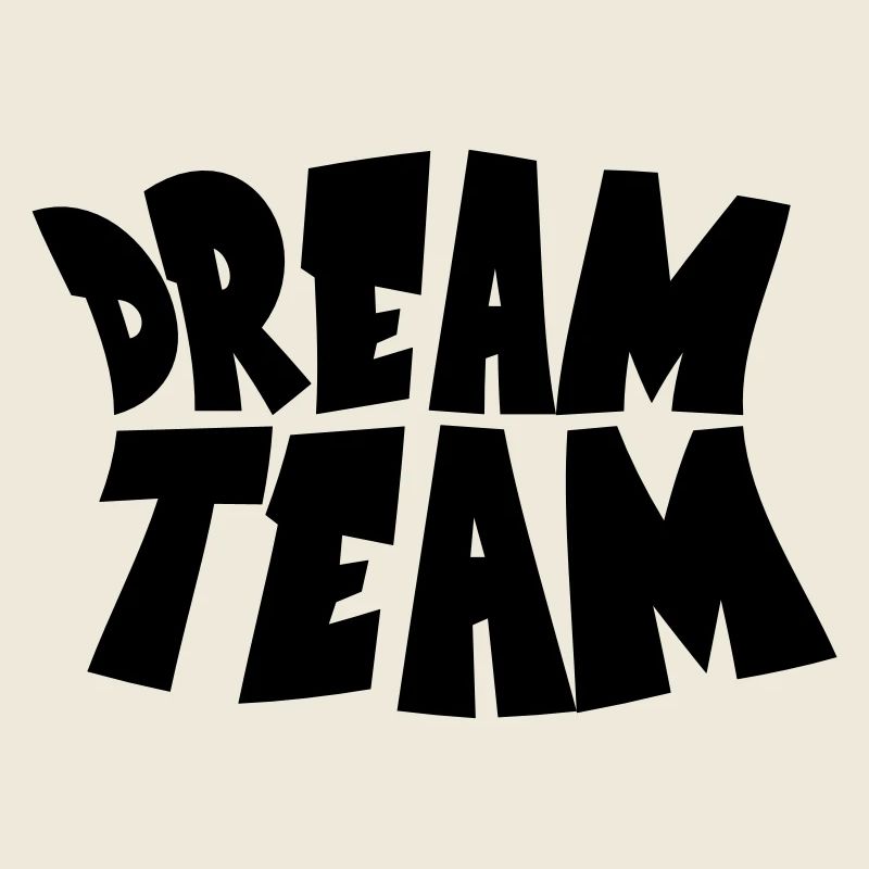 Dream Team Freunde Paar Zusammen
