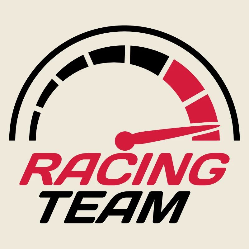 Racing team speedometer quick lawn