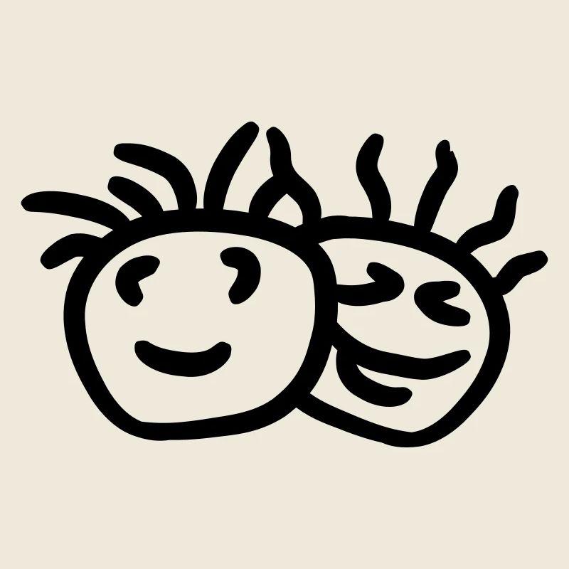 2 amis du parti de l'équipe visages souriants