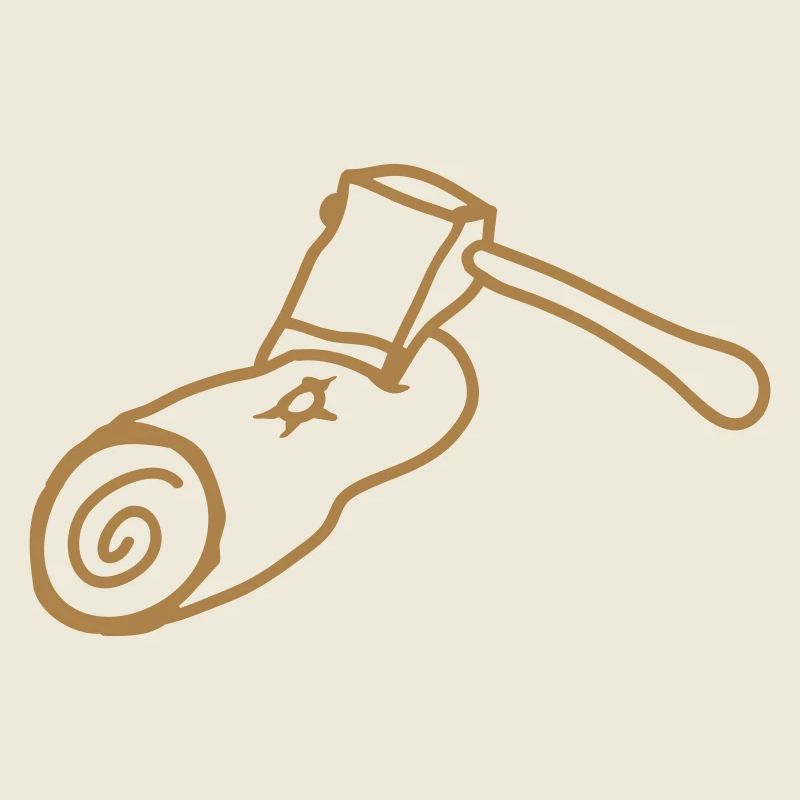 Axt Baum Fällen Holzfäller Wald Stumpf Holz Hacken