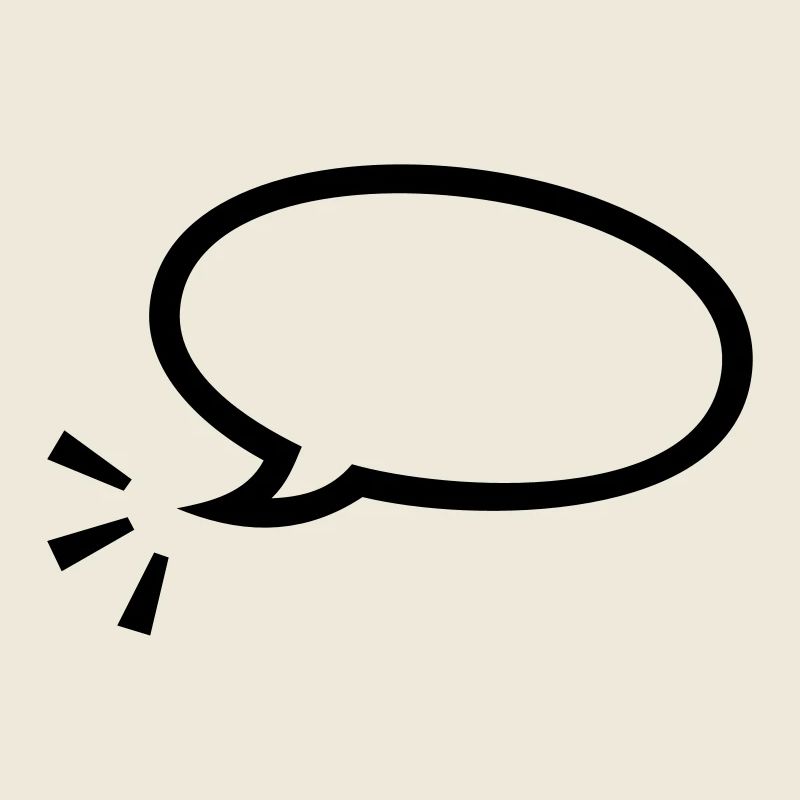 Sprechblase / speach bubble (1c)