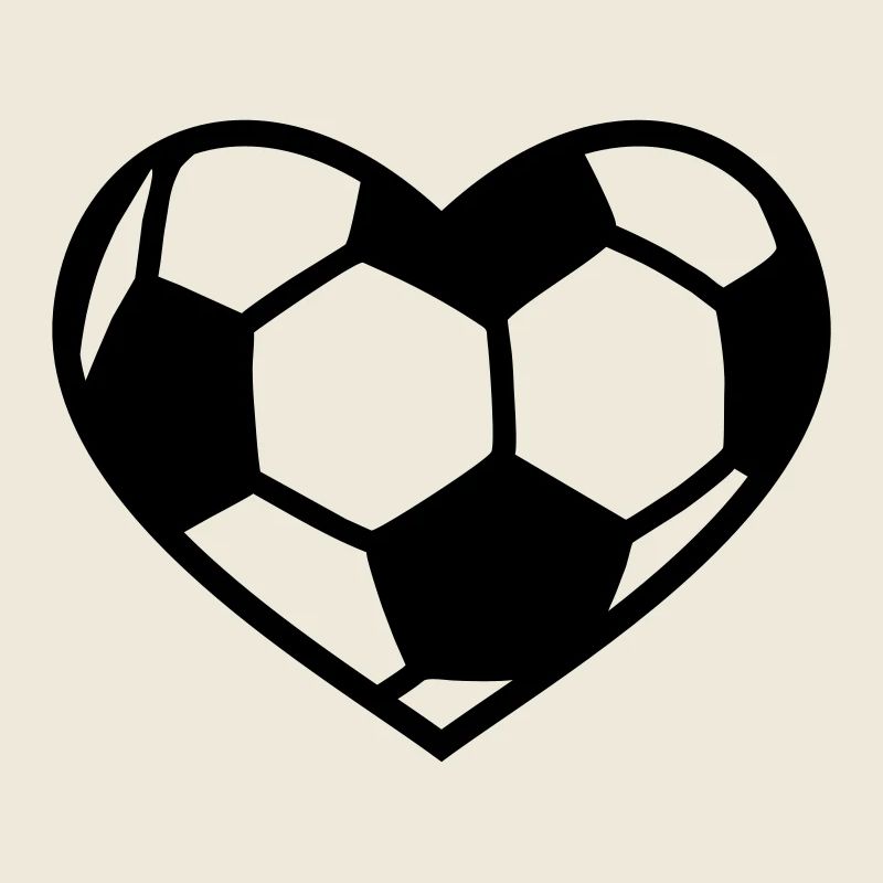 Fußball Herz