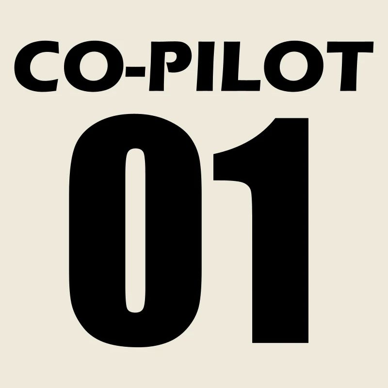 Co-Pilot Partnerlook Geschenk