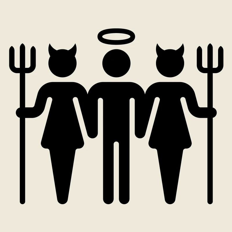 Ange diable / Devil-ange-diable de diable (M)