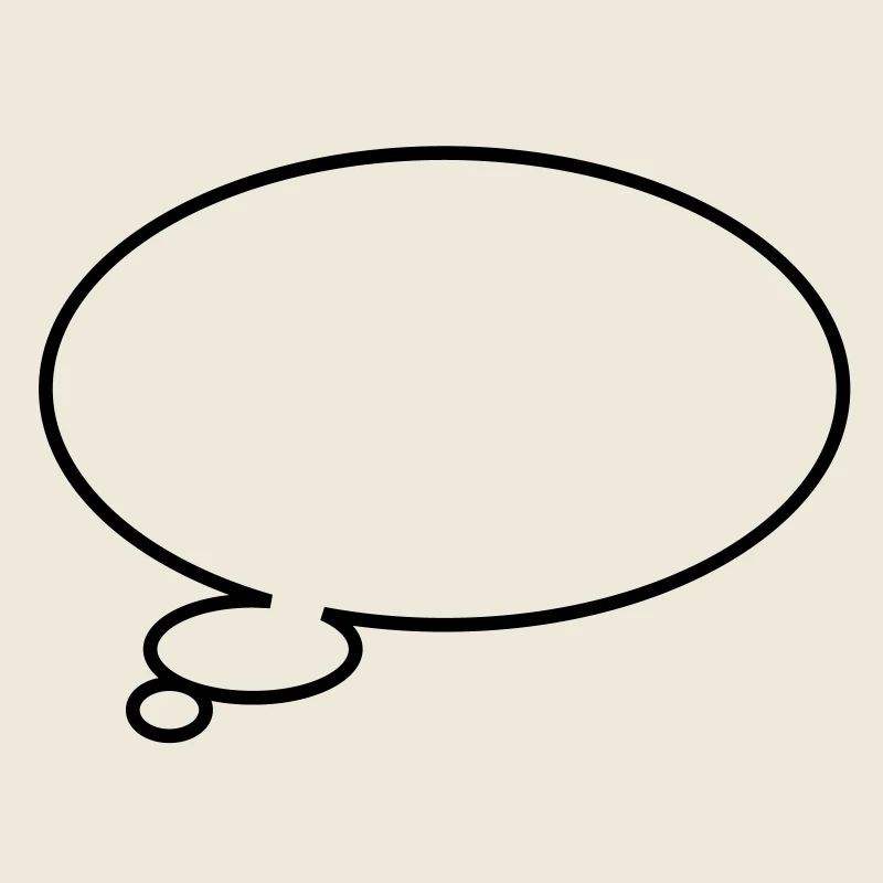 Thinking bubble