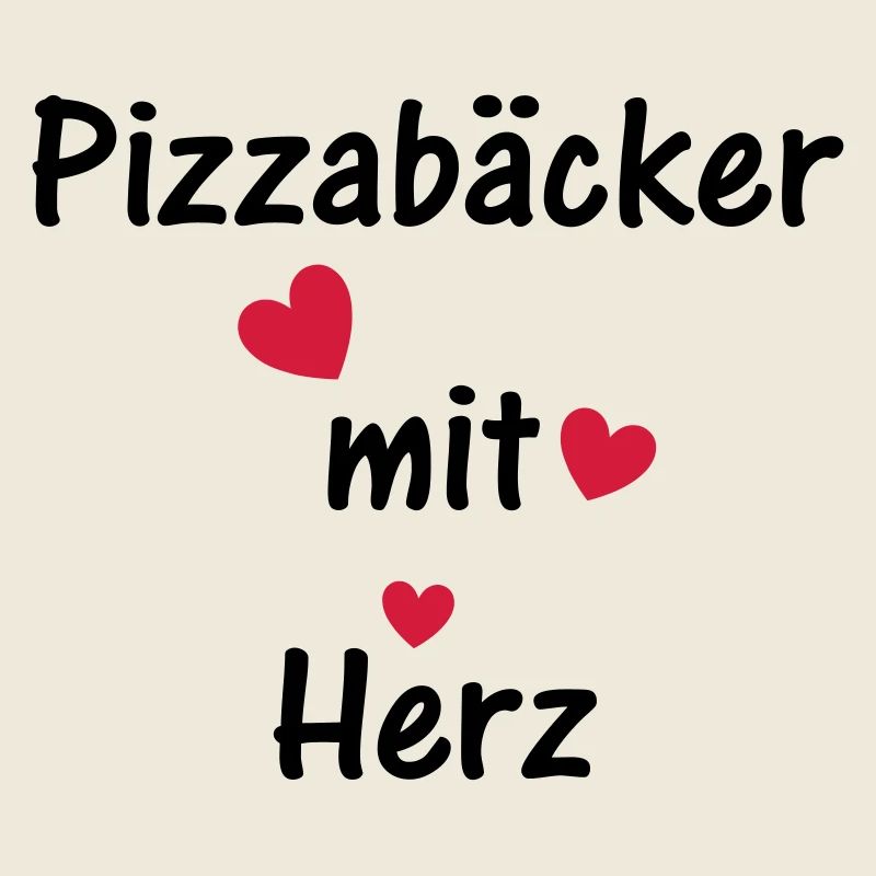 Pizzabäcker mit Herz