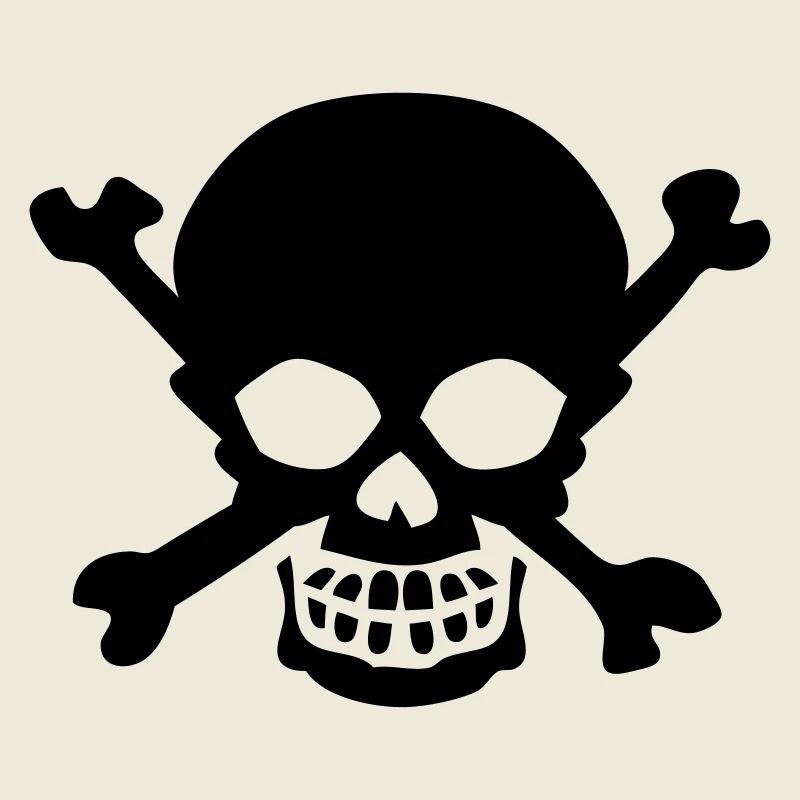 tete de mort danger icone 3103)