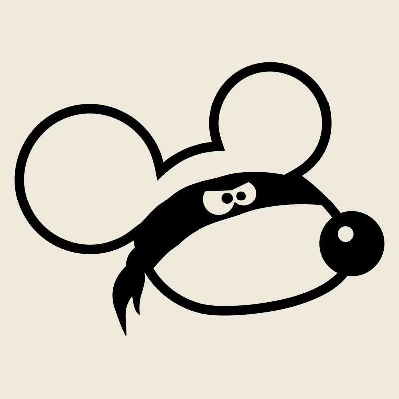 Mouse Evil Robber Ninja Raid Thief Cloth Eyes