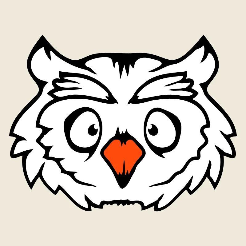 Eule Vogel Uhu Nachtvogel Schleiereule Kauz Comic