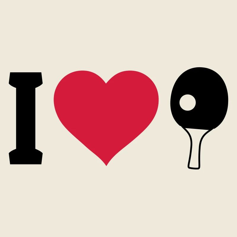 I love Tischtennis
