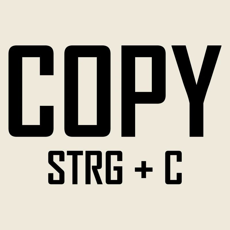 Copy Ctrl C - Father Son Shirt
