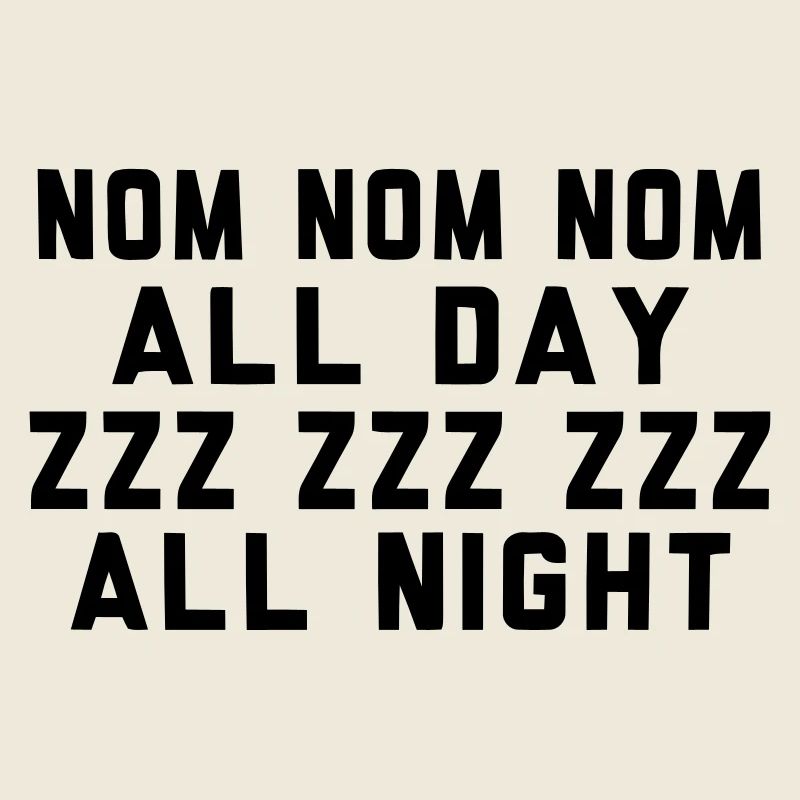 EATING AND SLEEPING