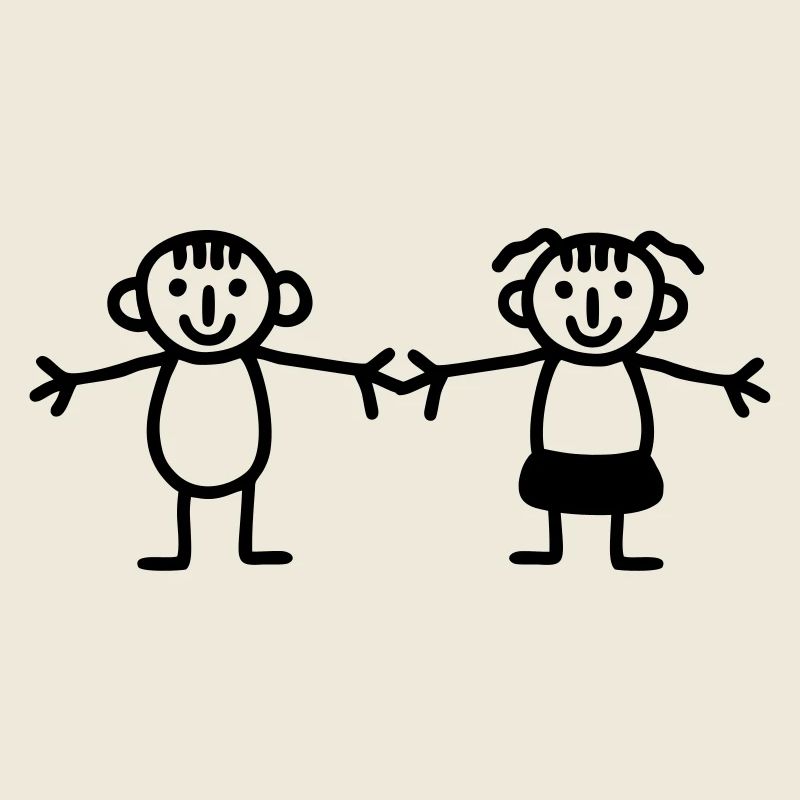 Kinder Mädchen Junge