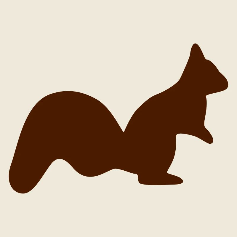 vigilant squirrel silhouette