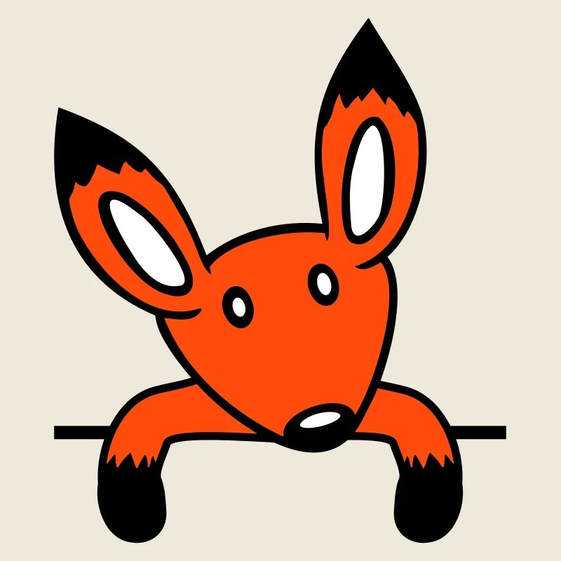 Fuchs Rotfuchs Hinter Zaun Mauer Wand Guckt Süß