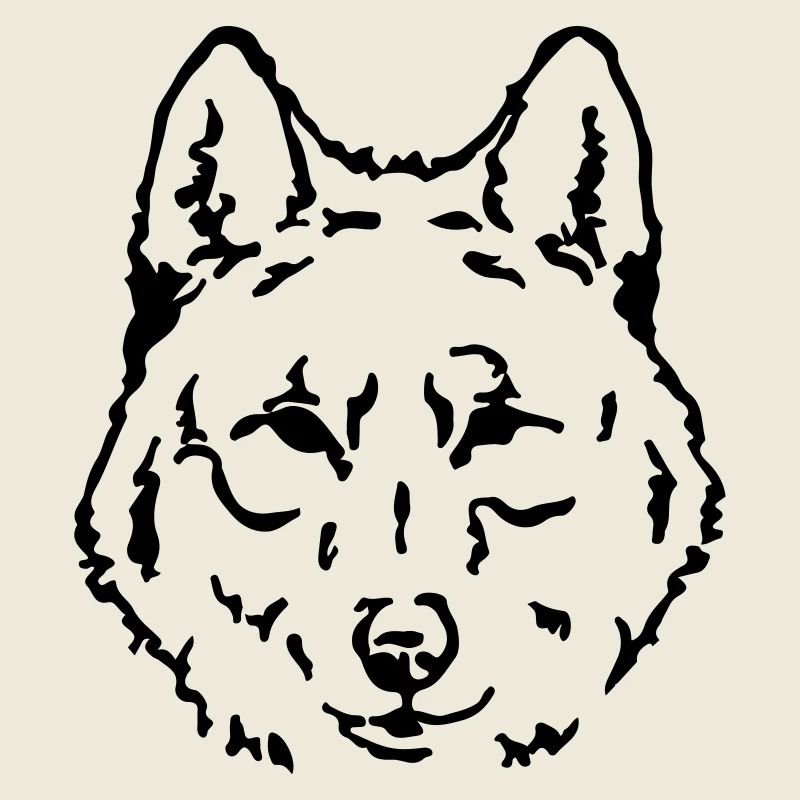 wolf face