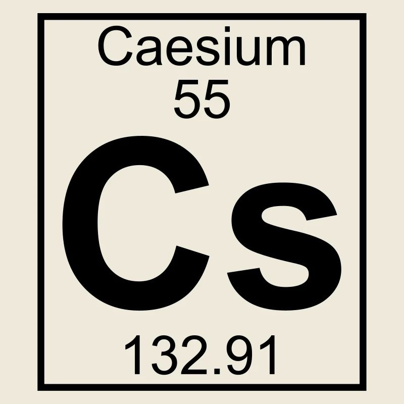 Element 055 - Cs (caesium) - Full