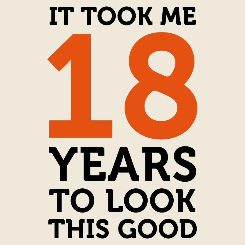 It took 18 years to look so good!