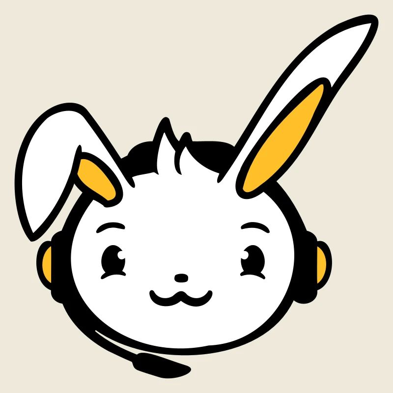 Bunny Plays Console Casque Gamer Nerd Casque