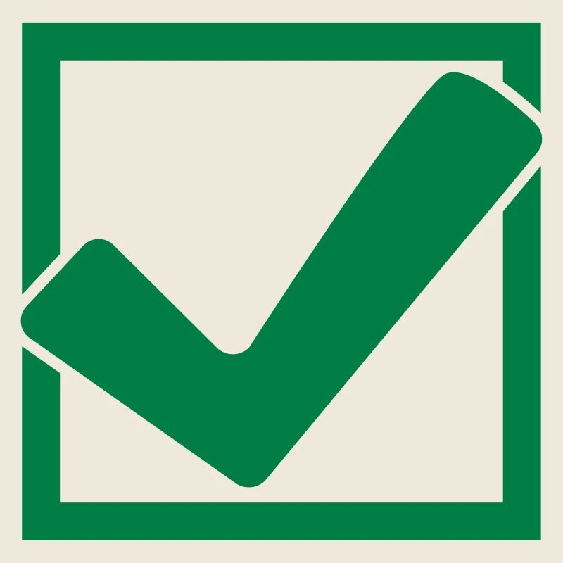 Rectangular hook logo