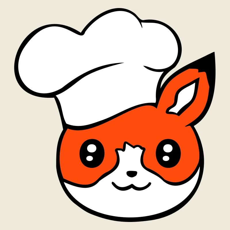 Fox Chef's Hat Chef Cooking Restaurant Kitchen