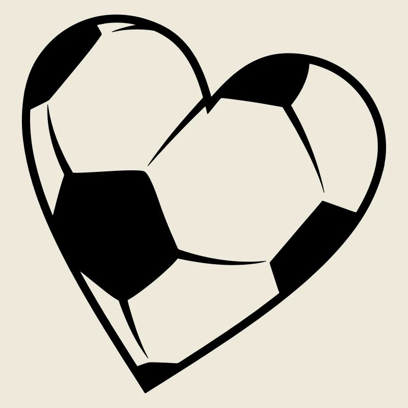 Fußball Herzform