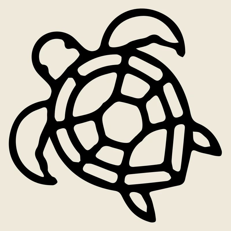 Schildkröte Outlines