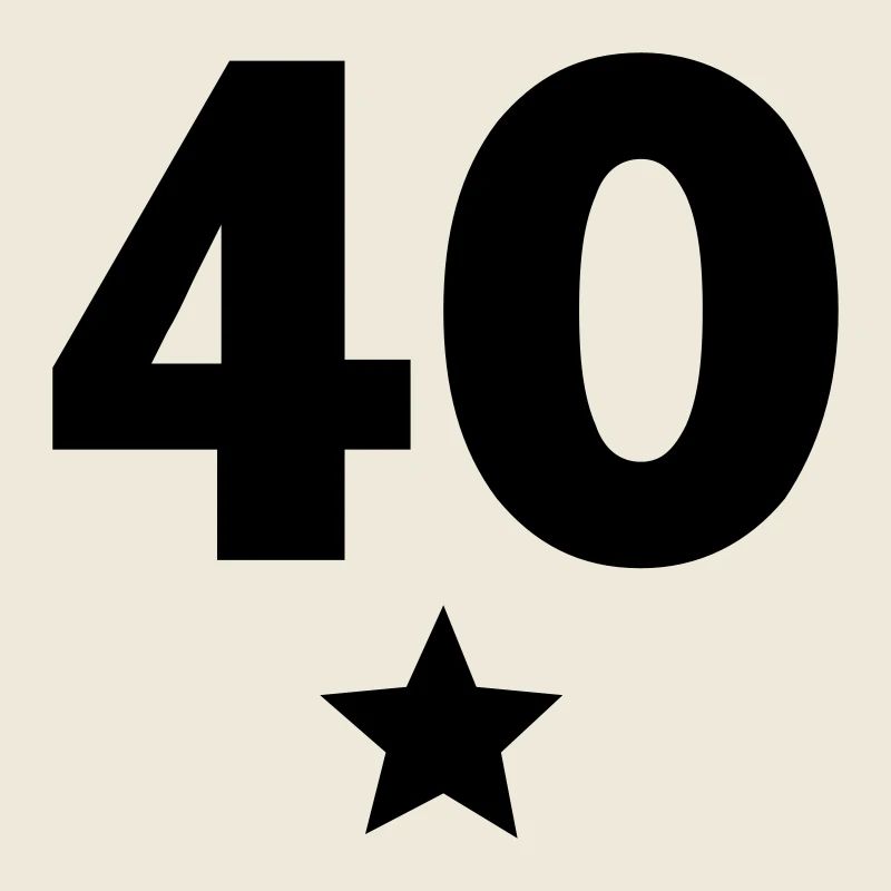 40 avec étoiles / 40 with star(1c)