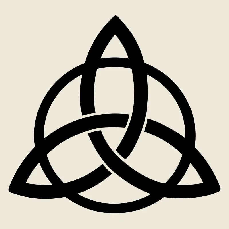 triquetra entrelacée symbole Néopaganisme celte