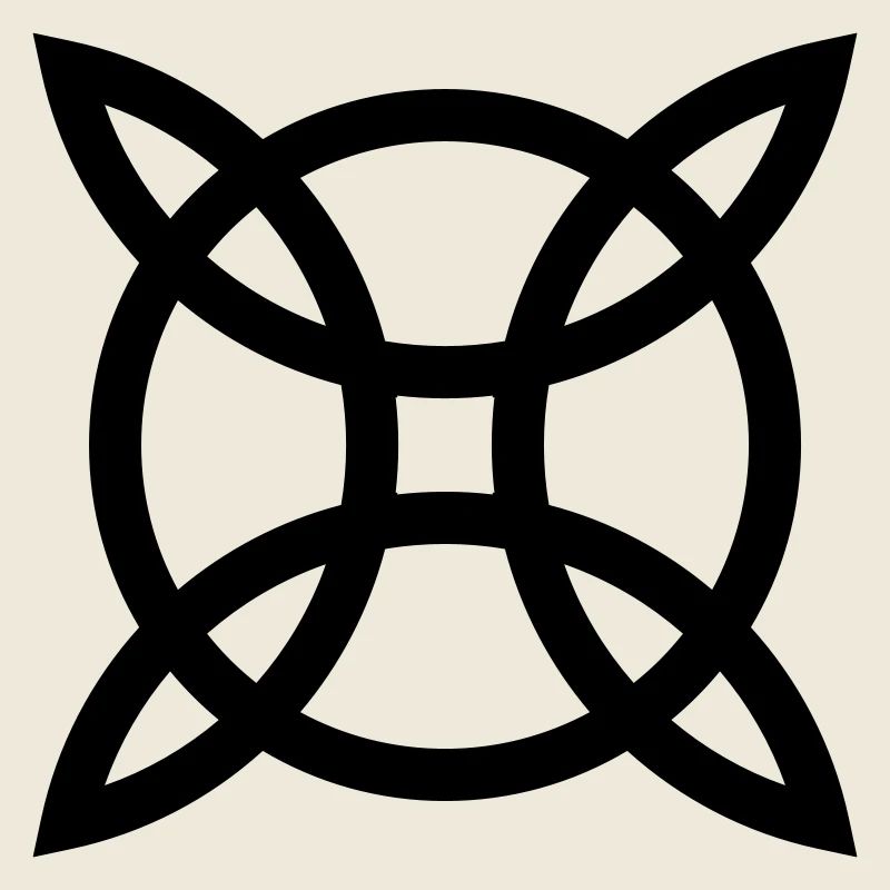 Witch`s Knot, Power of 4 elements - Binding Rune
