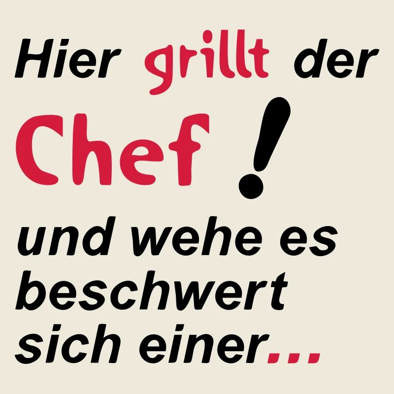 Here grilling the chef