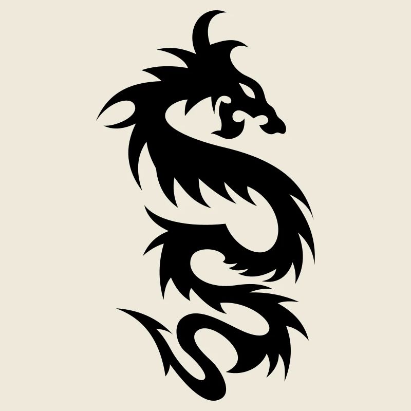 tribal dragon