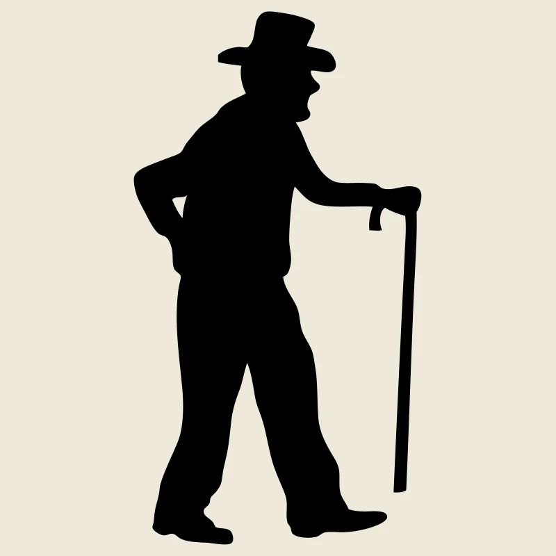 Papy canne old man icon 2005