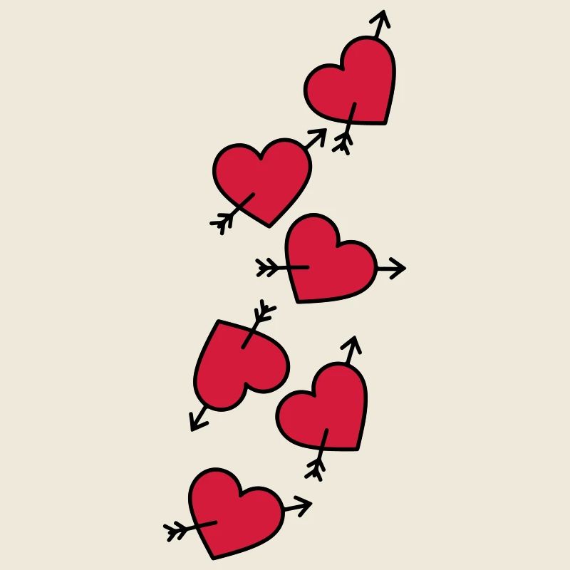 Herzen Pfeil Herz Liebe