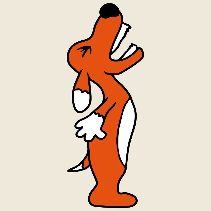 Dog angrily yelling upwards barking loudly yapping