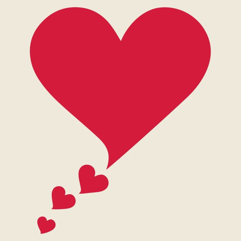 Text bubble hearts, comic bubble, speech bubble,