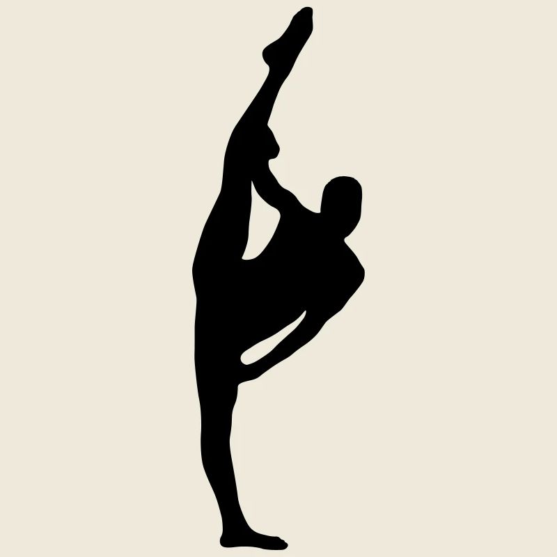 Vector Ballet dancer Silhouette